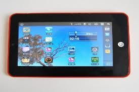 Android 2.2 Tablet PC w / Camera / TF - vermelho
