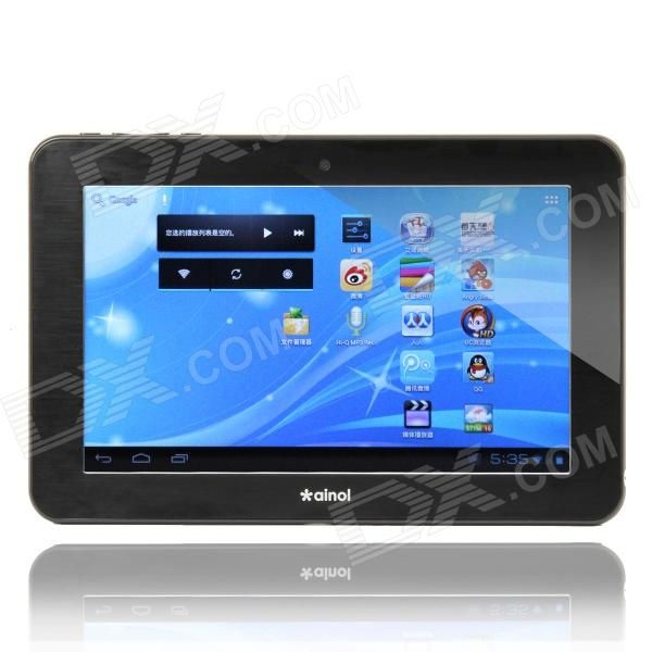 Touch Screen Android 4.0 Tablet PC w / Wi-Fi / Camera / USB