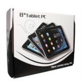 Android 2.2 Tablet PC w / WiFi/TF/30pin USB - Branco